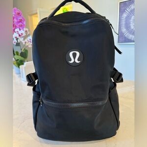 Black Lulu Lemon Backpack